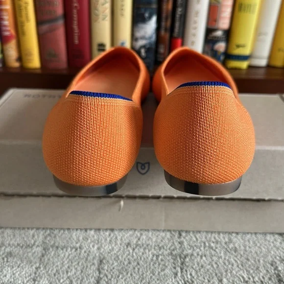 Rothy’s The Point Tangerine size 8.5 - Picture 5 of 12
